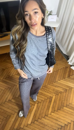 Buzo Rustico Mujer Amplio Moda Calidad Print Hermosos