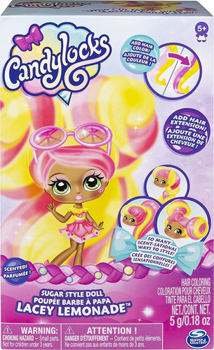 Candylocks, Limonada Lacey De 7 Pulgadas, Muñeca Coleccionab