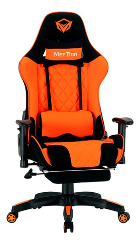 Silla Gamer Meetion Mt-chr25 Naranja Nnet