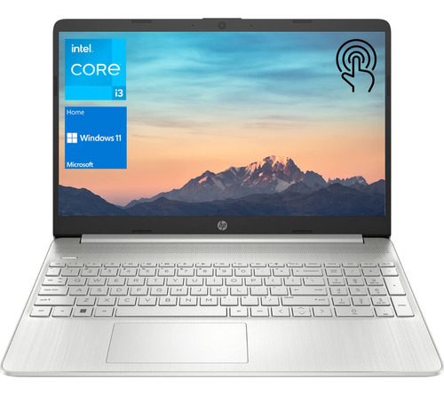 Portatil Hp, Pantalla Tactil Hd De 15,6 , Procesador Intel C