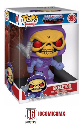 Master Of The Universe Skeletor 10 Pulgadas Funko Pop #998
