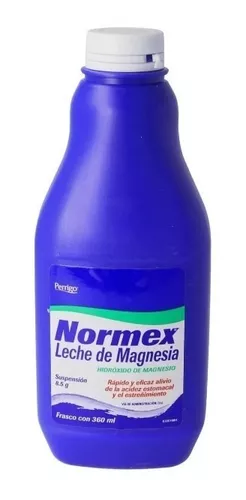 Normex Leche De Magnesia Alivio Acidez 360ml