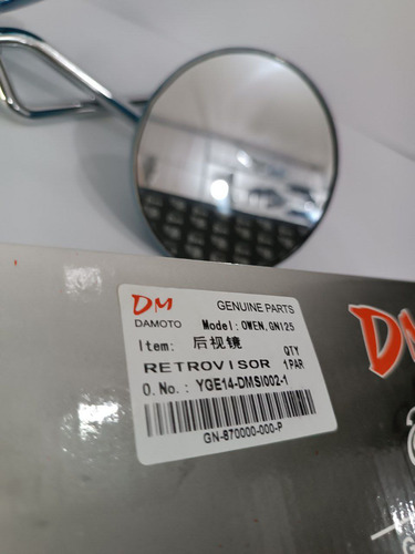 Retrovisores Owen/ Gn 125 Original Damoto