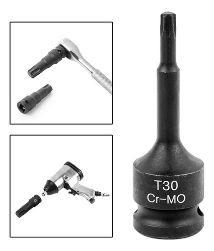 Destornillador Hexagonal, Llave De Impacto De T30 78x5,5mm