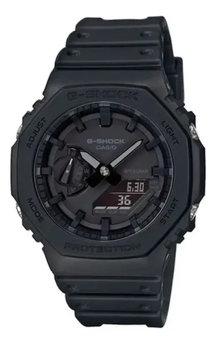 MLB 5008697657 Relogio Casio G Shock Ga 2100 1a1 Masculino Preto Anadigi JM