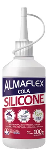 Cola De Silicone Para Artesanato Almafex  100ml