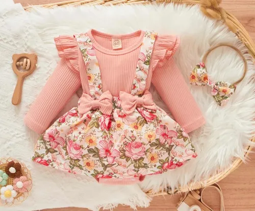Vestido pañalero niña hotsell