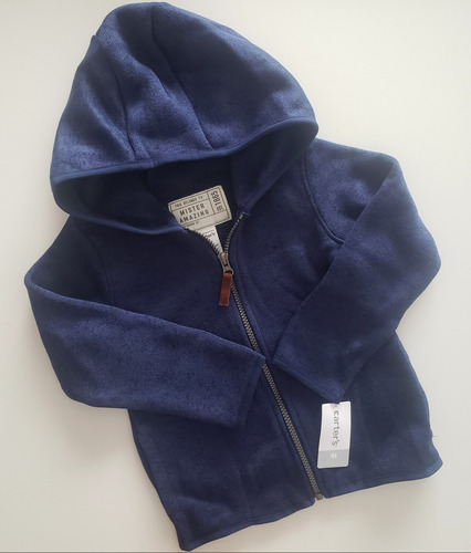 Campera Niño Lana Azul Marino 4 Años Carters