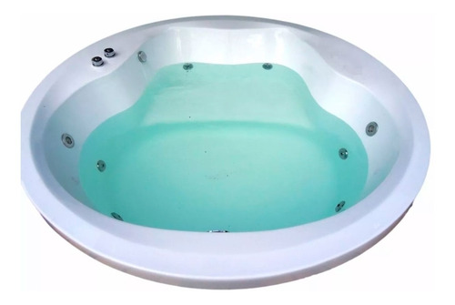 Imagen 4 de 10 de Hidromasaje Jacuzzi Redondo Exterior 180 Full 8 Jets Cerv