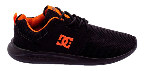 Dc Zapatillas Lifestyle Hombre Midway Sn Negro-naranja Fuk