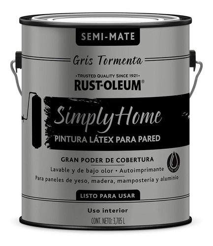 Látex Interior Simply Home Rust Oleum 3,78lt