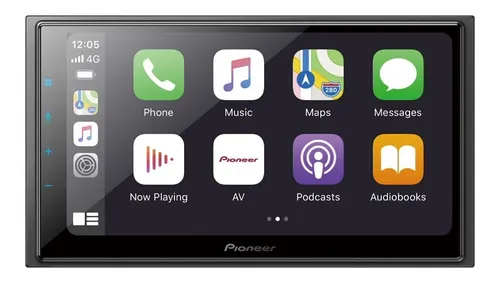 Radio Para Carro Pioneer Dmh-z6350bt Apple Carplay Android