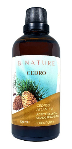 Aceite Esencial De Cedro 100 Ml 100% Puro Y Natural Bnature