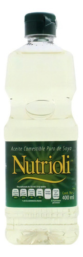 Caja Aceite Nutrioli De 400 Ml En 12 Piezas