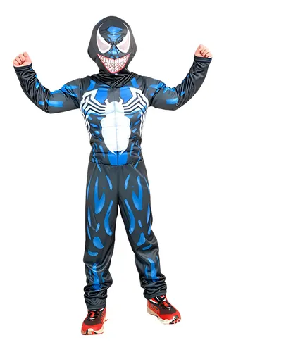 Traje Muscular De Super-heróis Para Meninos Para O Halloween