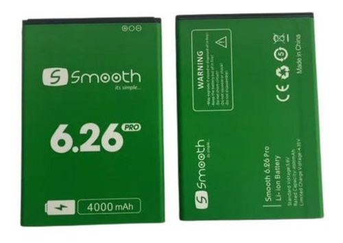 Pila Batería Smooth 6.26 Pro Nuevas