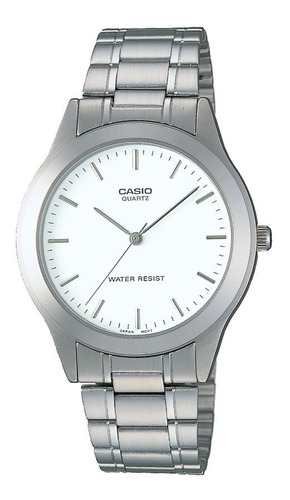 Reloj Casio Mtp-1128a-7a 100% Acero Inoxidable Wr Local