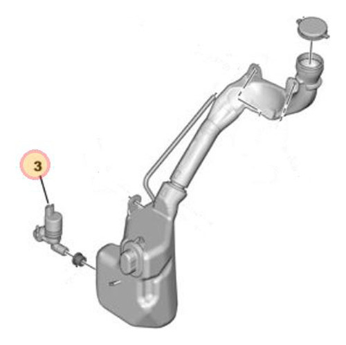 Bomba Limpiaparabrisas Peugeot Partner 1.9d