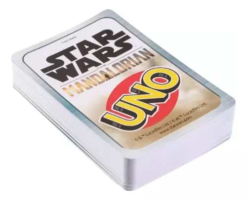 Jogo Cartas Uno Star Wars Mandalorian Baby Yoda Hjr23 Mattel