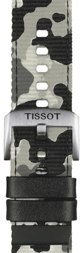 Extensible Para Tissot T852046771 Camuflaje Khaki - 22mm De Ancho