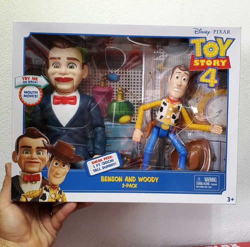 Benson And Woody Toy Story 4 Disney Pixar 100% Original 30cm