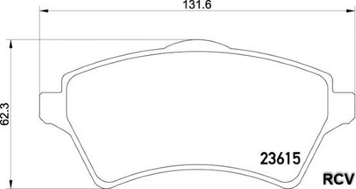 Balatas Disco Del Para Land Rover Freepara Lander 2.5l 2006