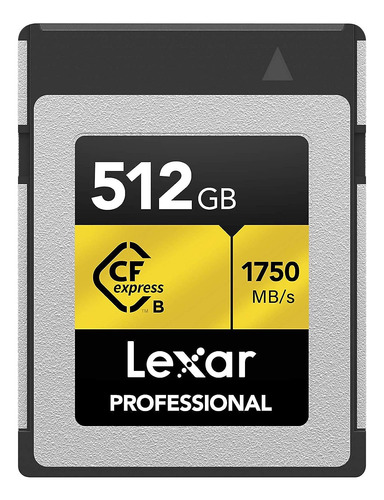 Tarjeta Lexar Cfexpress 512gb Professional Type-b Memory Car