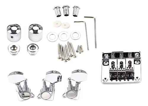 Caja De Cigarros Kit De Reparación De Guitarra Piezas De