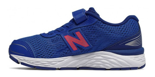 Tenis New Balance Crianças 680v5 Hook And Loop Pacific No.26