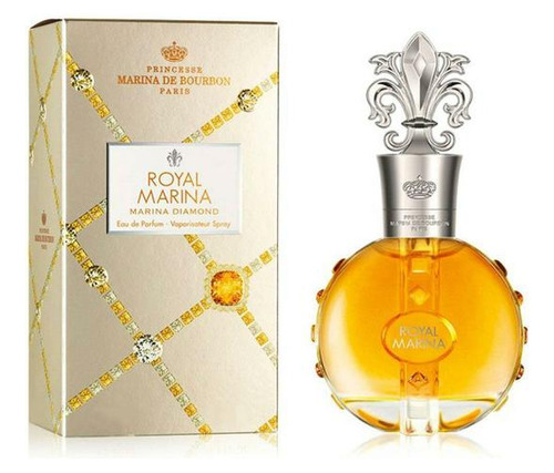Perfume Royal Diamond 100ml Eau De Parfum Marina De Bourbon