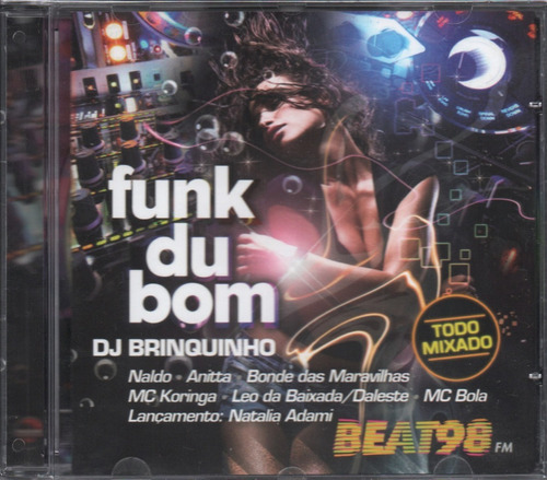 Cd Funk Du Bom Dj Brinquedo Original Novo Lacrado