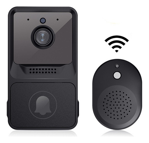 Cámara Wifi Doorbell Con Monitor Inalámbrico