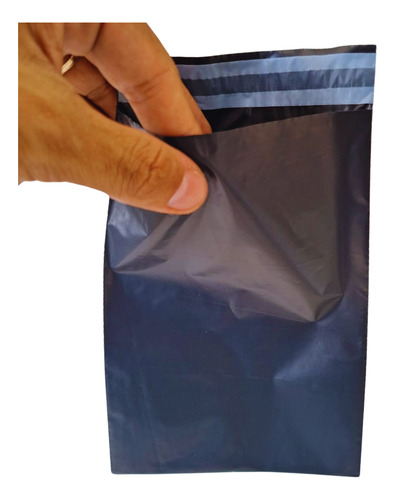 Kit Envelope Com Lacre Mil 32x40 Eco Reforçado Full Top Preto