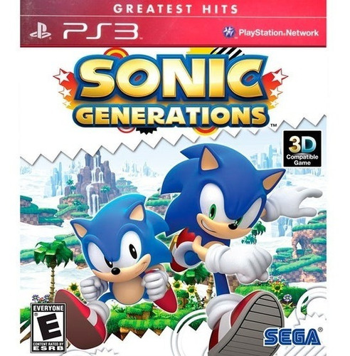 Sonic Generations Play Station 3 Ps3 Juego Nuevo