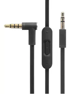 Cable Remplazo Para Audifonos Beats, Skullcandy, Monster Color Negro