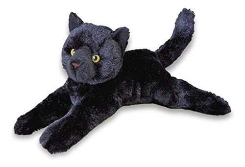 Peluche Diseño De Gato Negro, 14.0in, Douglas Co, Inc