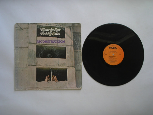 Lp Vinilo Ricardo Ray & Bobby Cruz Reconstruccion  Usa 1976