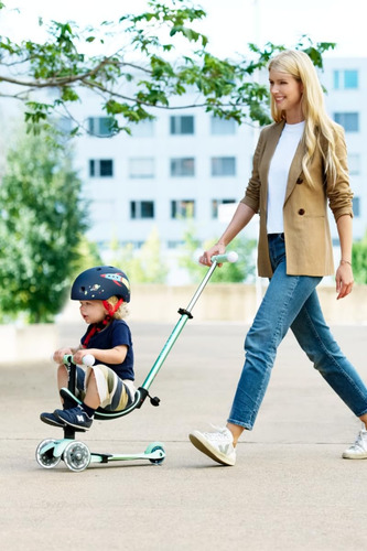 Scooter Mini2grow Deluxe Magic Led 4 En 1 Para Niños