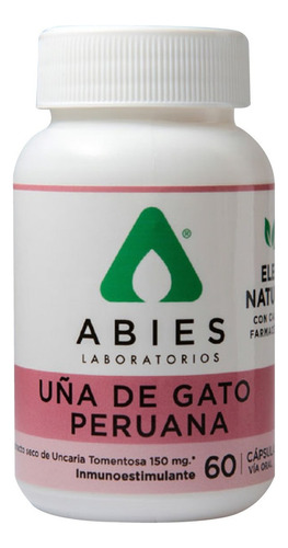 Abies Uña De Gato Peruana 300 Mg [60 Cap