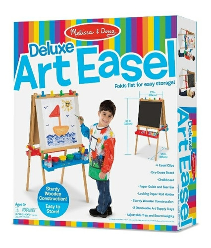 Caballete Para Niños Melissa & Doug Deluxe 119x69cm