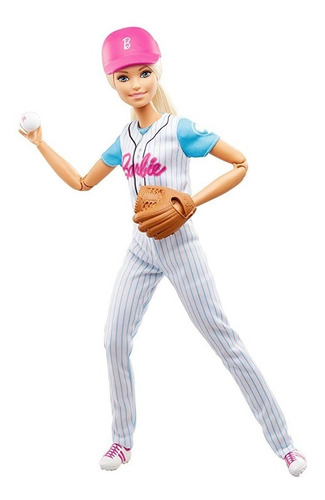 Barbie Hecho Para Moverse Muñeca Del Jugador De Béisbol