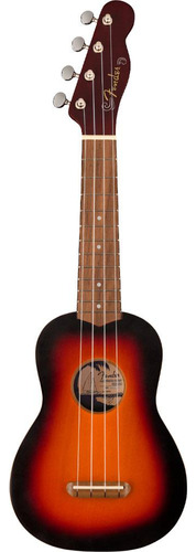 Ukulele Soprano Fender Venice 2 Color Sunburst