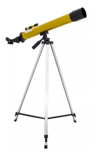 Telescopio Astronomico Terrestre Refrator Profissional Alumínio Lentes De Vidro Intercambiáveis De 50x E 100x