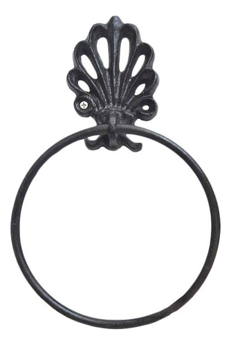 D Toallero Retro Con Soporte For Pañuelos De Hierro Forjado