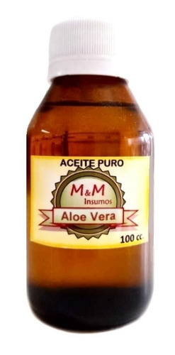 Aceite De Aloe Vera Puro X 100 Ml