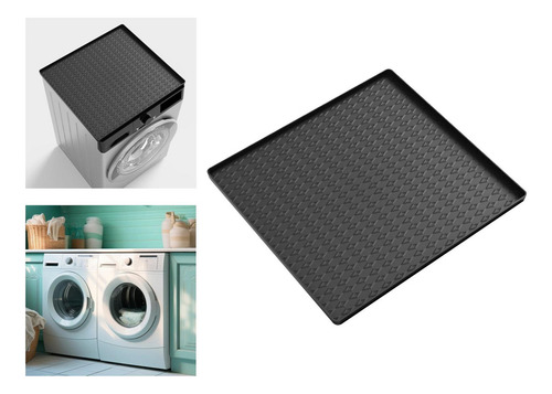 Almohadilla Protectora For Lavadora Y Secadora Con Sg Negro