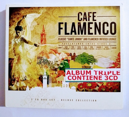 Flamenco Álbum Con 3 Cd Nuevos Originales 36 Temas Éxito 