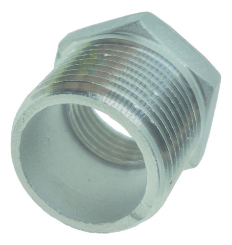 Conexión Reducción Bushing De 3/4 A 1/2 Acero Inoxidable