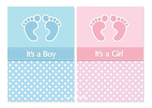 Kit Imprimible Editable Baby Shower Patitas