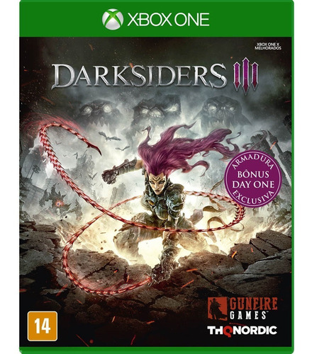 Darksiders 3 ( Day One ) - Xbox One - Novo - Mídia Física